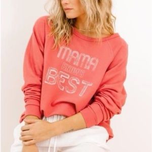 LUCA & GRAE Mama knows best crewneck Sweatshirt